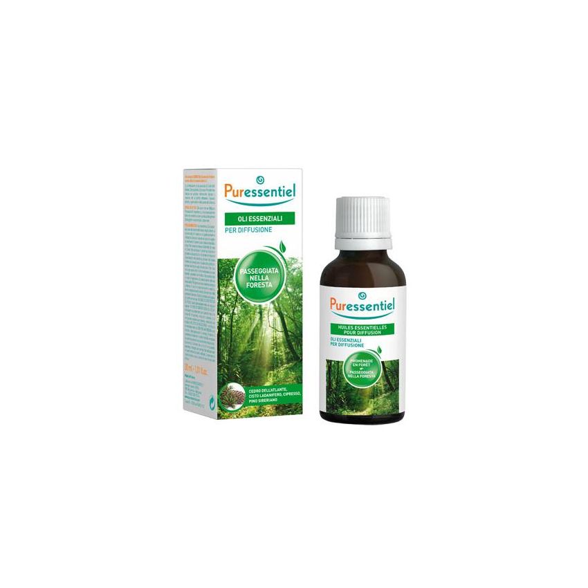 Miscela per Diffusore Puressentiel Olio Essenziale 'Passeggiata in Foresta' - 30ml