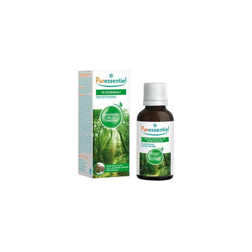 Miscela per Diffusore Puressentiel Olio Essenziale 'Passeggiata in Foresta' - 30ml