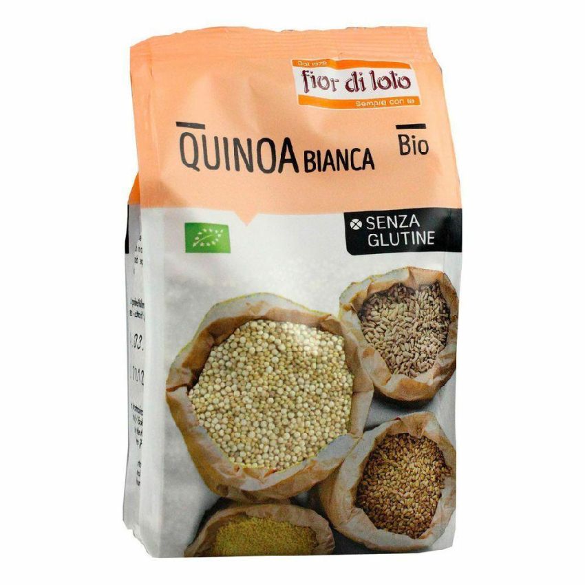 Quinoa Bianca Fior Di Loto Senza Glutine - 400g