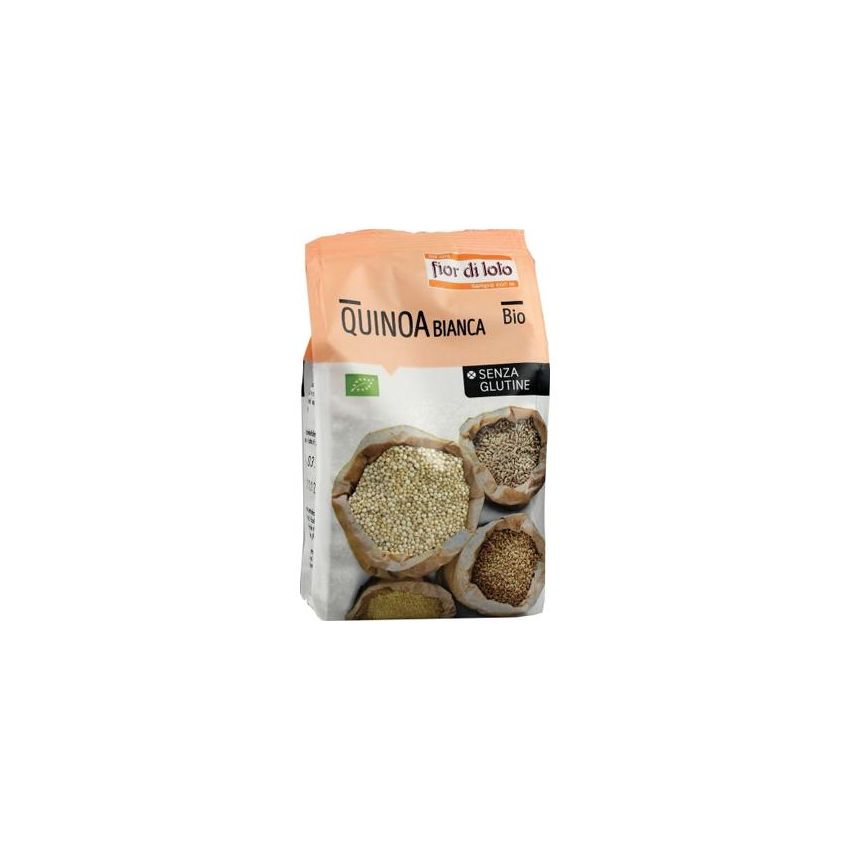Quinoa Bianca Fior Di Loto Senza Glutine - 400g
