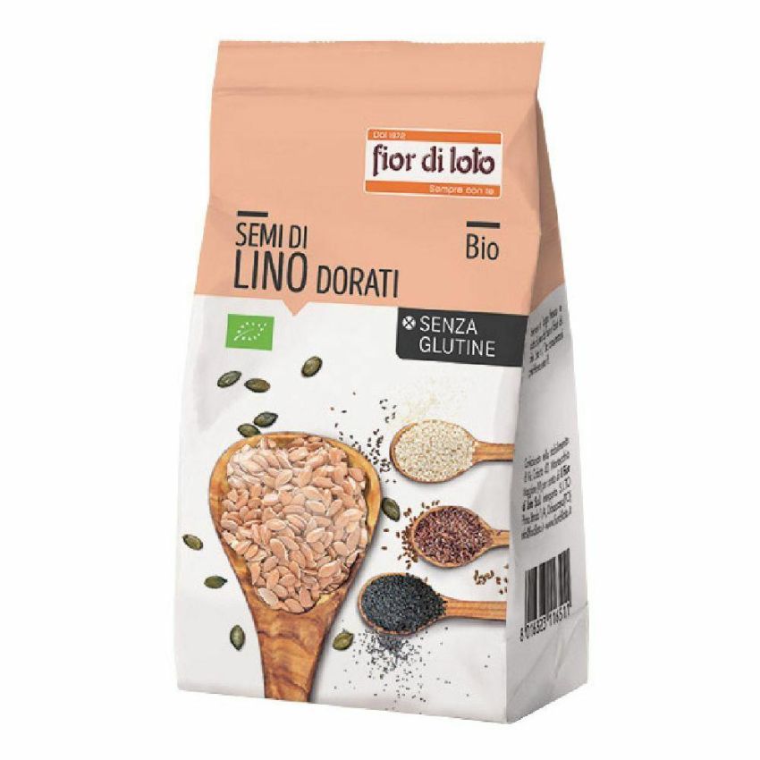 Bio Seme di Lino Dorato 400g - Puro e Naturale