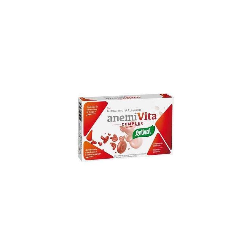 Anemivita Complex - Integratore Multivitaminico in 40 Capsule