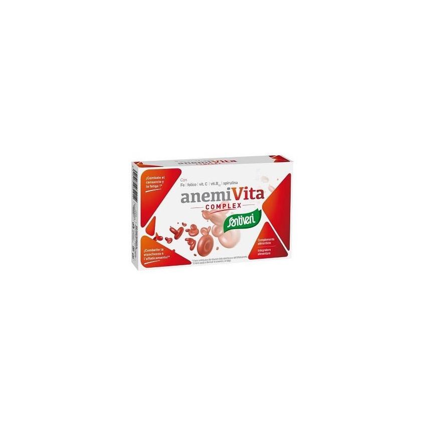 Anemivita Complex - Integratore Multivitaminico in 40 Capsule