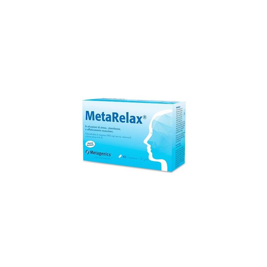 Metarelax - Integratore Naturale per Relax e Benessere - 45 Compresse