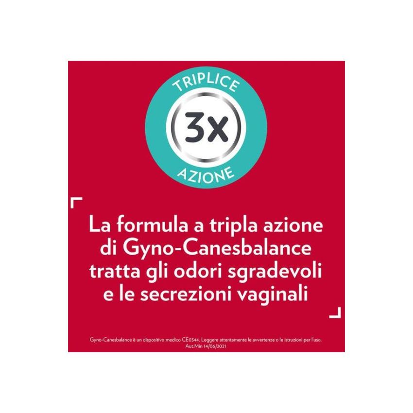 Gyno-Canesbalance Gel Equilibrante Vaginale - Pack di 7 Flaconi