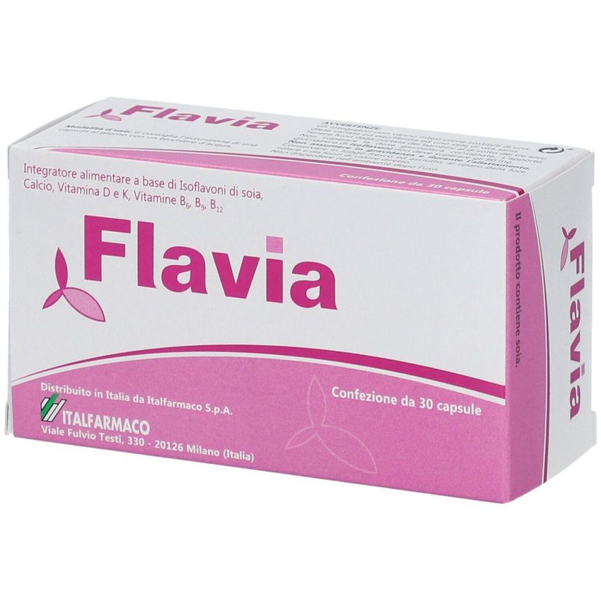 Flavia - 30 Capsule Molli per Supplemento Alimentare