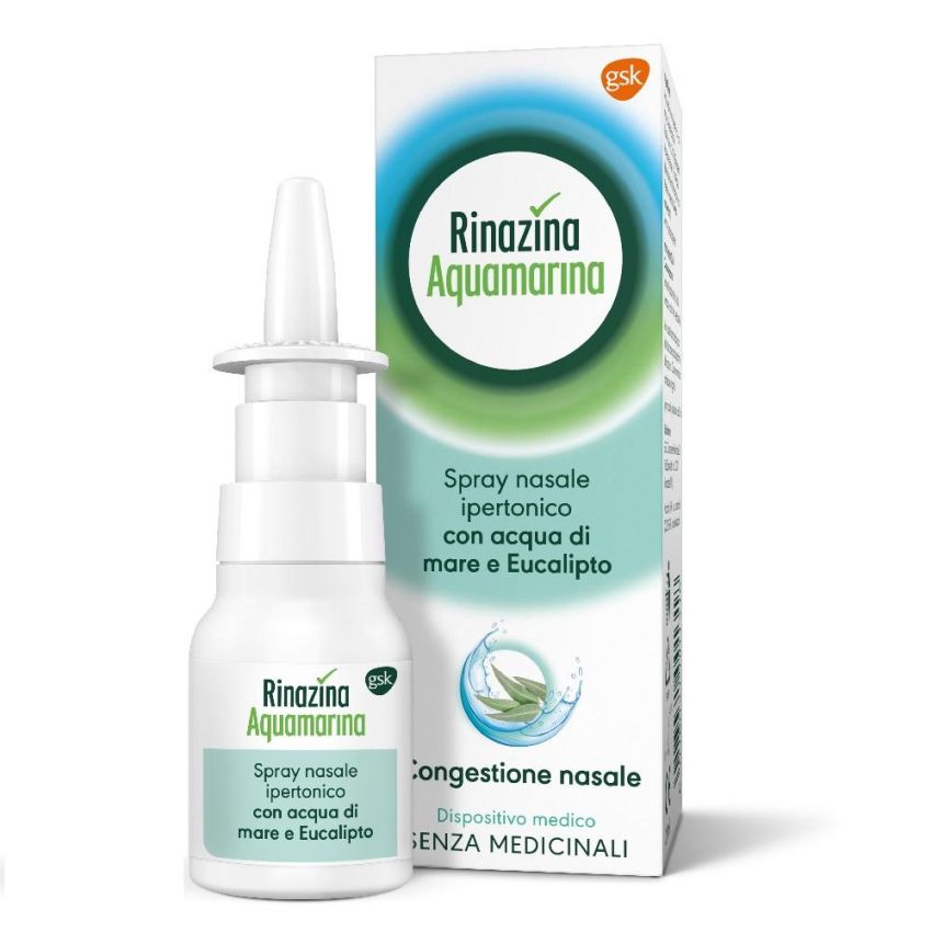 Soluzione Nasale Rinazina Acquamarina - Spray da 20ml