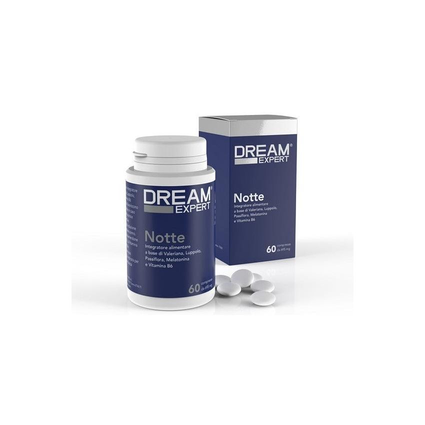 Dream Expert - Compresse per il Sonno Notturno, Confezione da 60
