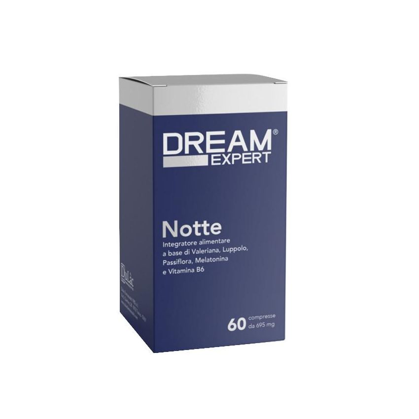 Dream Expert - Compresse per il Sonno Notturno, Confezione da 60