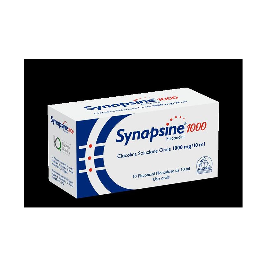 Synapsine 500mg - Pacco da 10 Flaconcini da 10ml