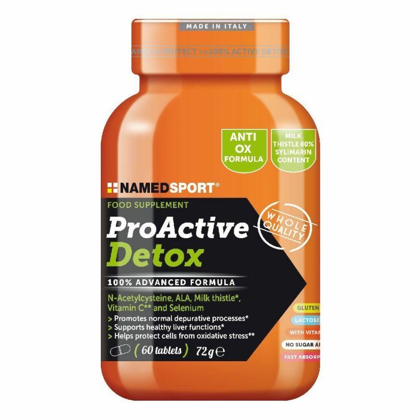 Named Sport Proactive Detox - Integratore Alimentare in Compresse