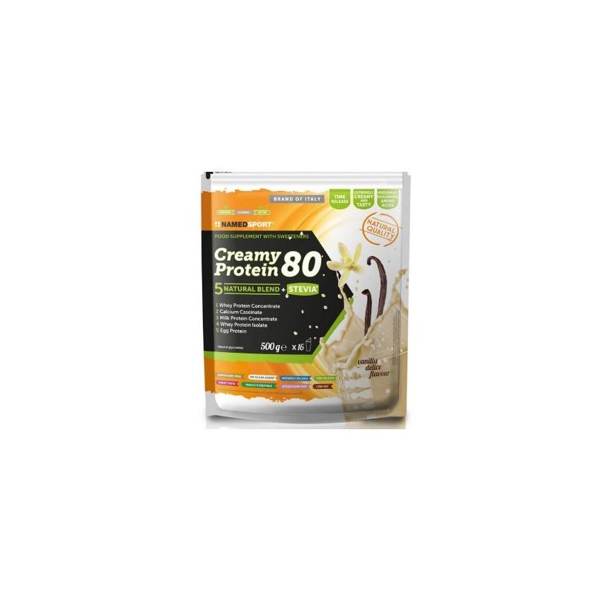 Named Sport Vanilla Delice Creamy Protein Supplement 500g