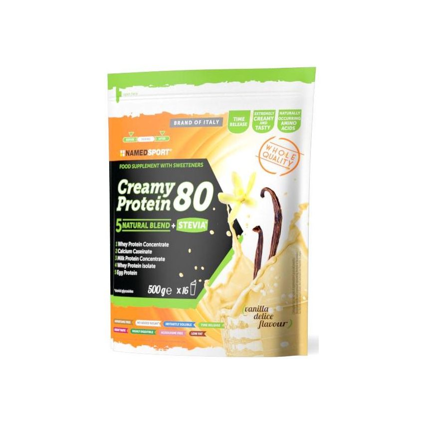 Named Sport Vanilla Delice Creamy Protein Supplement 500g