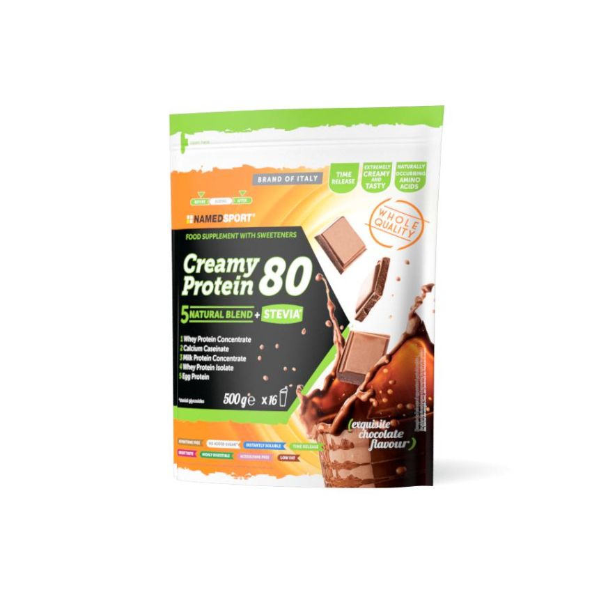 Named Sport Delicious Creamy Chocolate Protein Supplement 500g