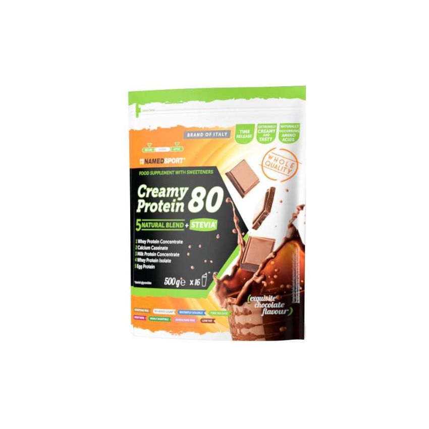 Named Sport Delicious Creamy Chocolate Protein Supplement 500g