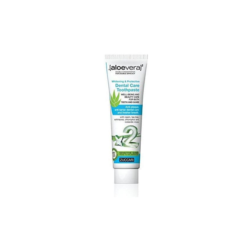 Dentifricio Sbiancante e Protettivo Aloe Vera con Stevia 100ml