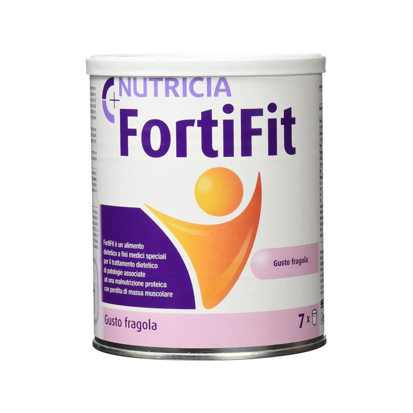 Nutricia Fortifit - Polvere Sostitutiva con Sapore di Fragola, 280g