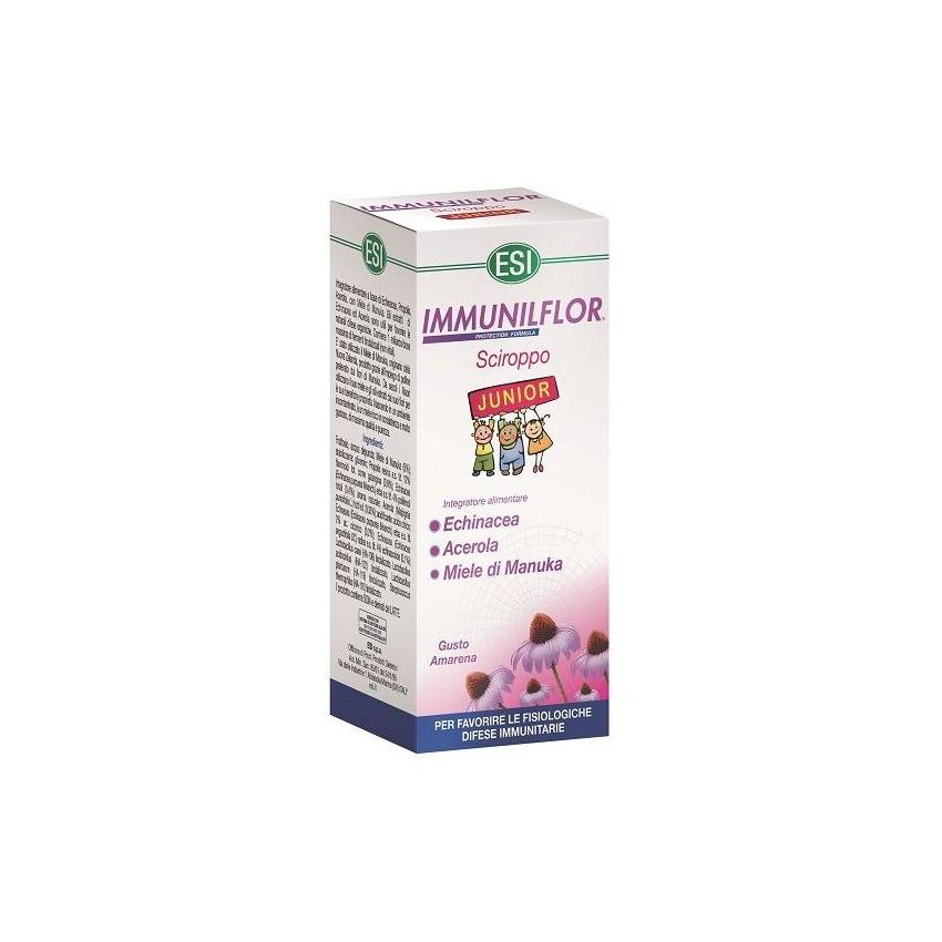 Immunilflor Junior Sciroppo per il sistema immunitario - 180ml