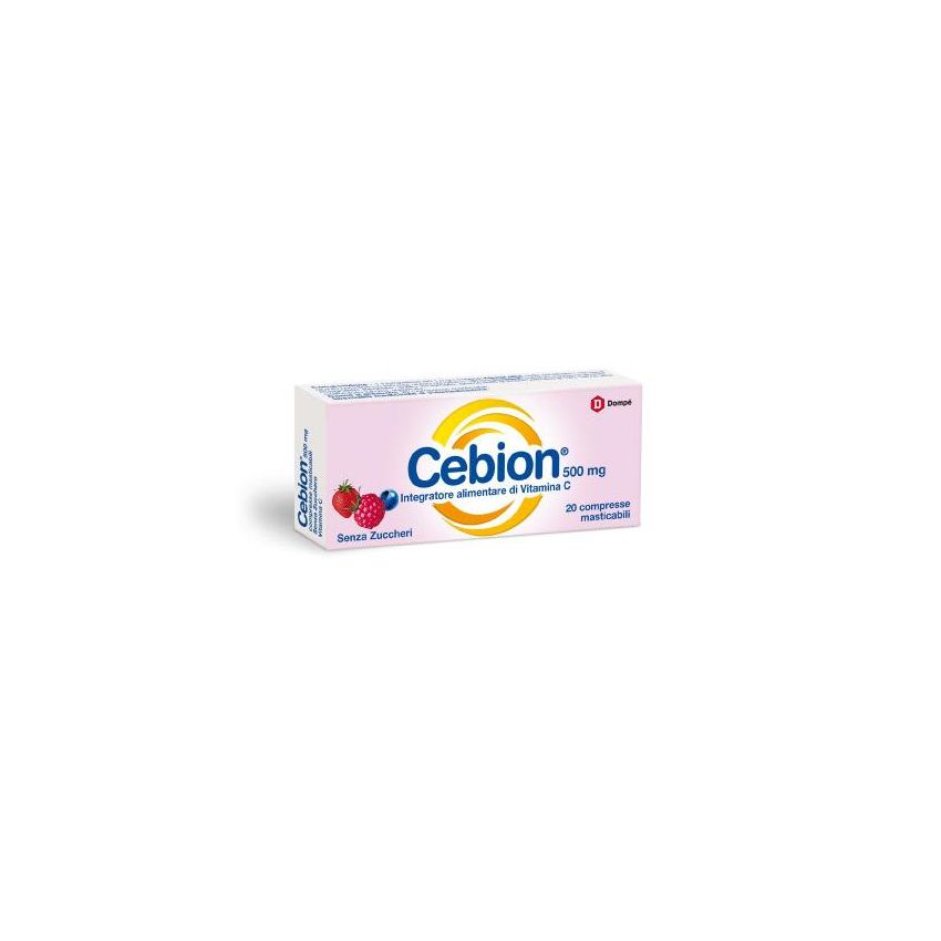 Cebion Vitamina C Masticabile Senza Zucchero - 20 Compresse