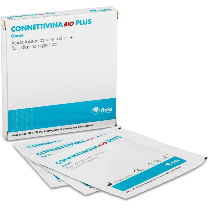 Connettivina Bio Plus Garza Idratante - Confezione da 10 Pezzi