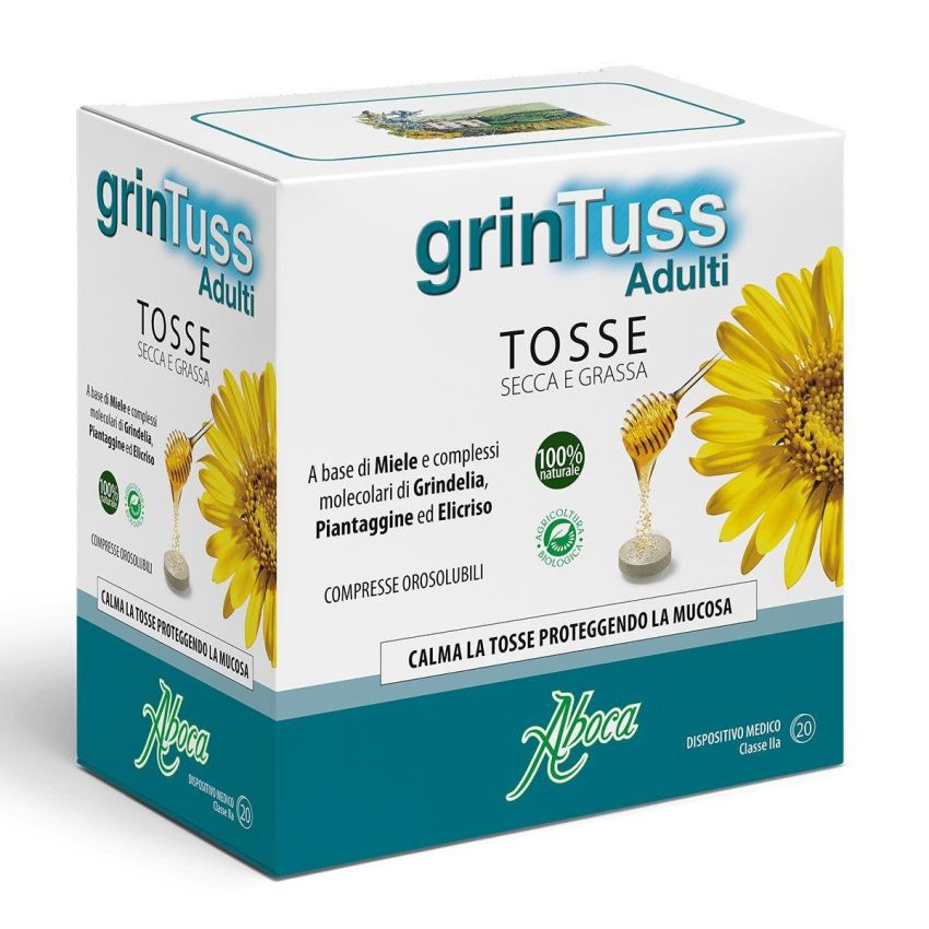 Grintuss 20 Compresse Orosolubili Monodose