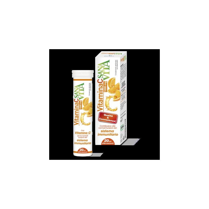 Sanavita Vitamina C - 20 Compresse Effervescenti