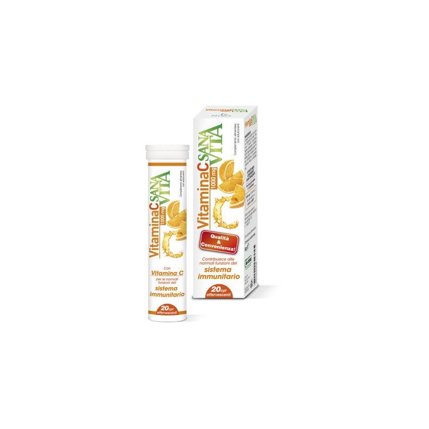 Sanavita Vitamina C - 20 Compresse Effervescenti
