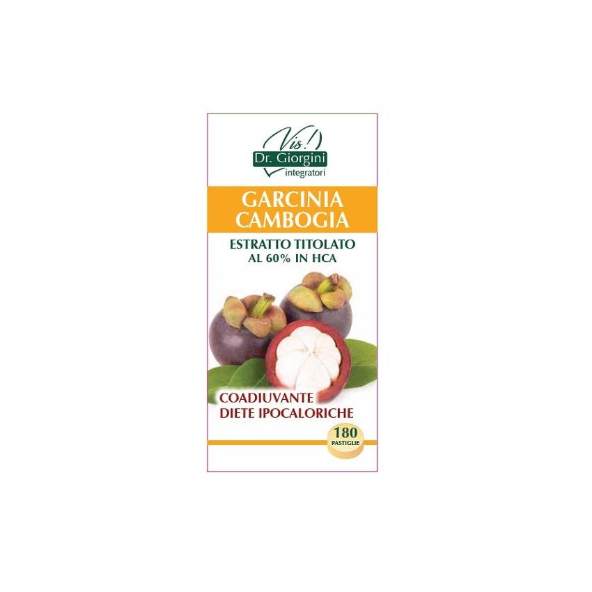 Estratto di Garcinia Cambogia Titolato - 180 Pastiglie