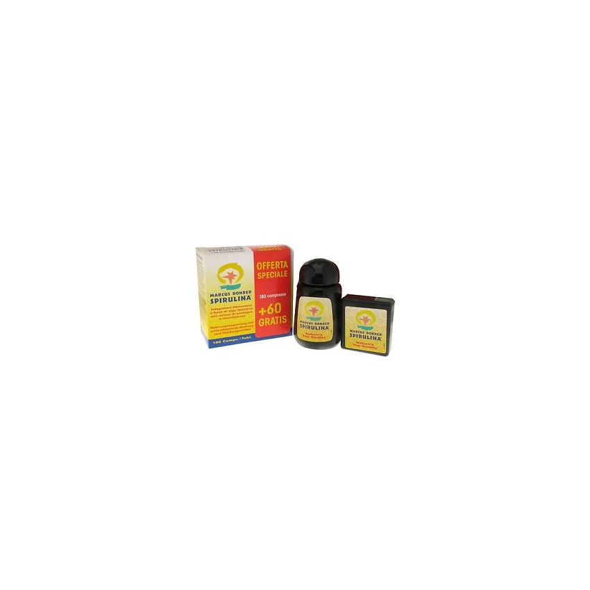 Marcus Rohrer Spirulina Alga Nutrizionale, 180 Compresse