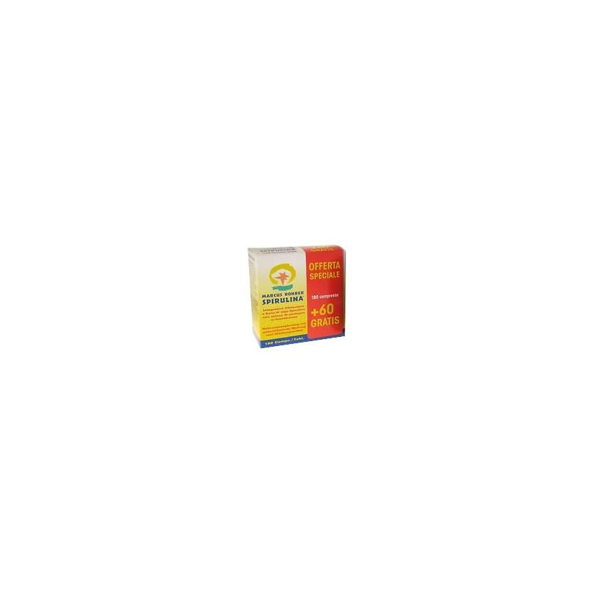 Marcus Rohrer Spirulina Alga Nutrizionale, 180 Compresse