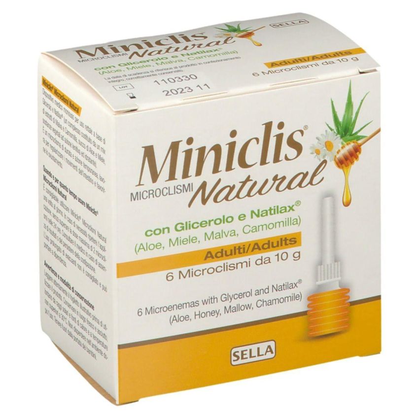 Miniclis Adulti Naturali - Set da 6 Pezzi