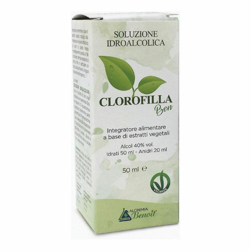 Benoit Soluzione Idroalcolica di Clorofilla, 50ml
