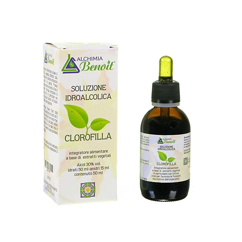 Benoit Soluzione Idroalcolica di Clorofilla, 50ml