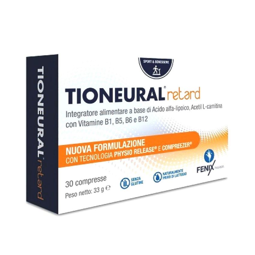Tioneural Retard - Integratore Neuronale - 30 Compresse