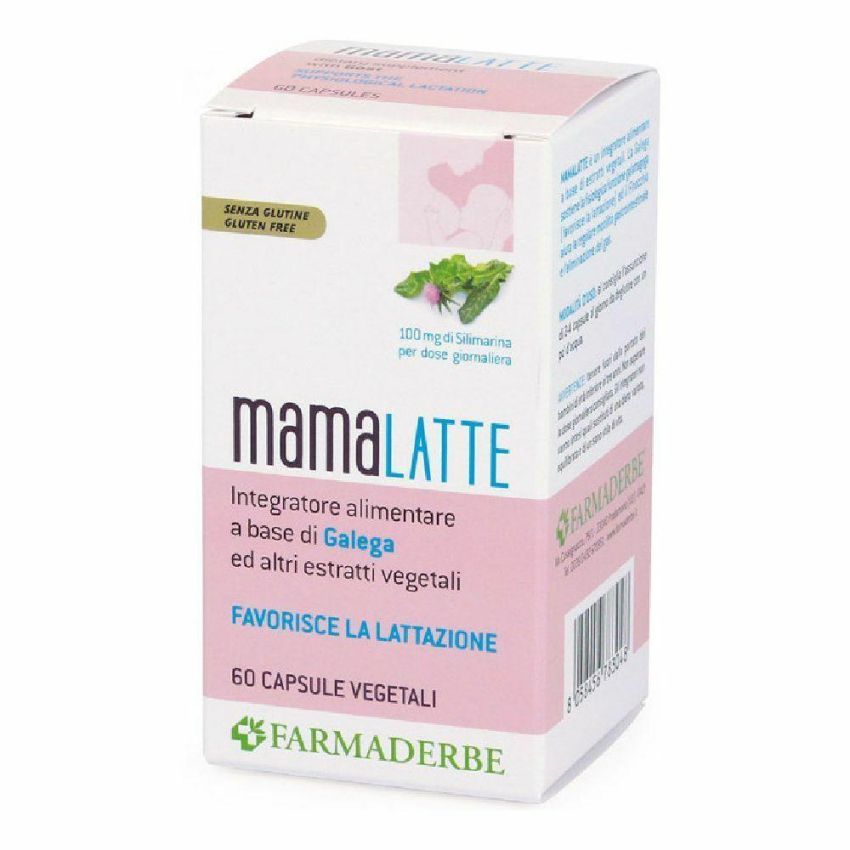 Mama Latte - Confezione da 60 Capsule per Allattamento
