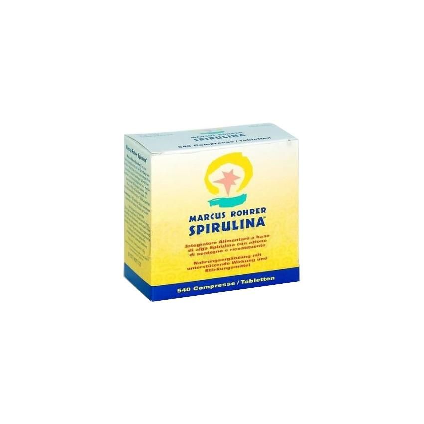 Marcus Rohrer Spirulina - Set di 3 Ricariche con 180 Compresse Ciascuna