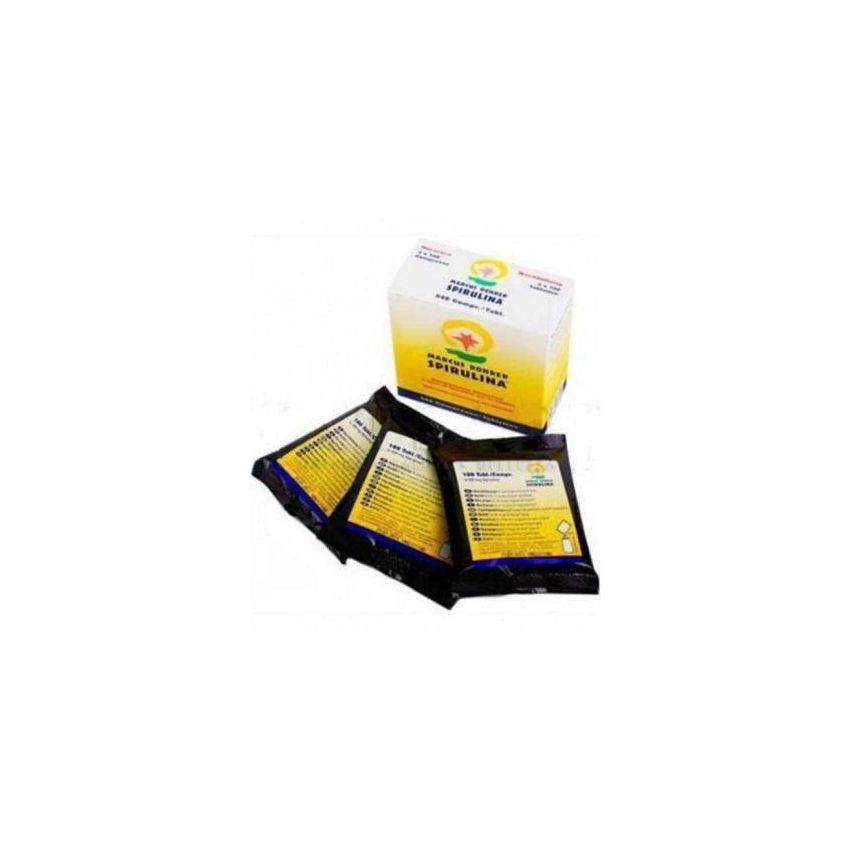 Marcus Rohrer Spirulina - Set di 3 Ricariche con 180 Compresse Ciascuna