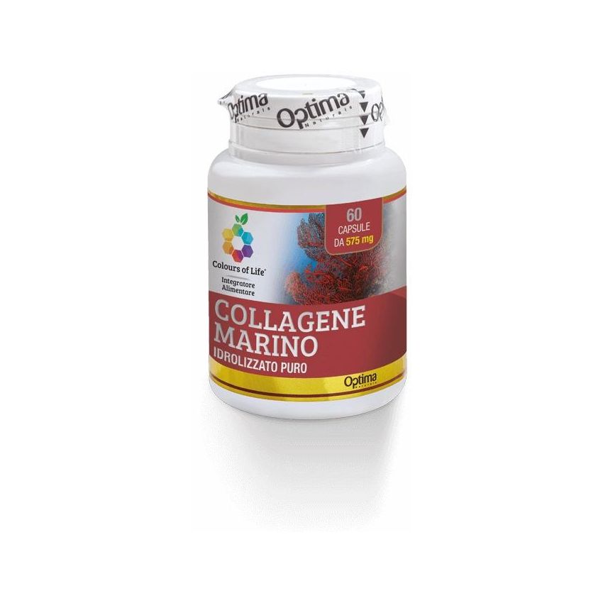 Colours Of Life - Puro Collagene Marino Idrolizzato, 60 Capsule da 75mg