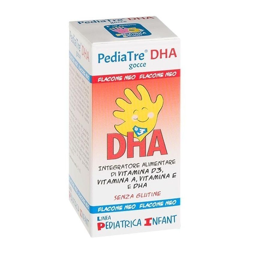 Pediatre DHA Gocce - Supplemento di DHA per Bambini - 5ml