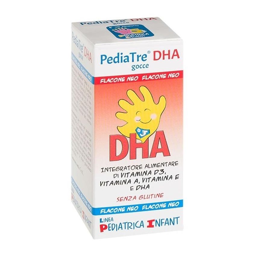 Pediatre DHA Gocce - Supplemento di DHA per Bambini - 5ml