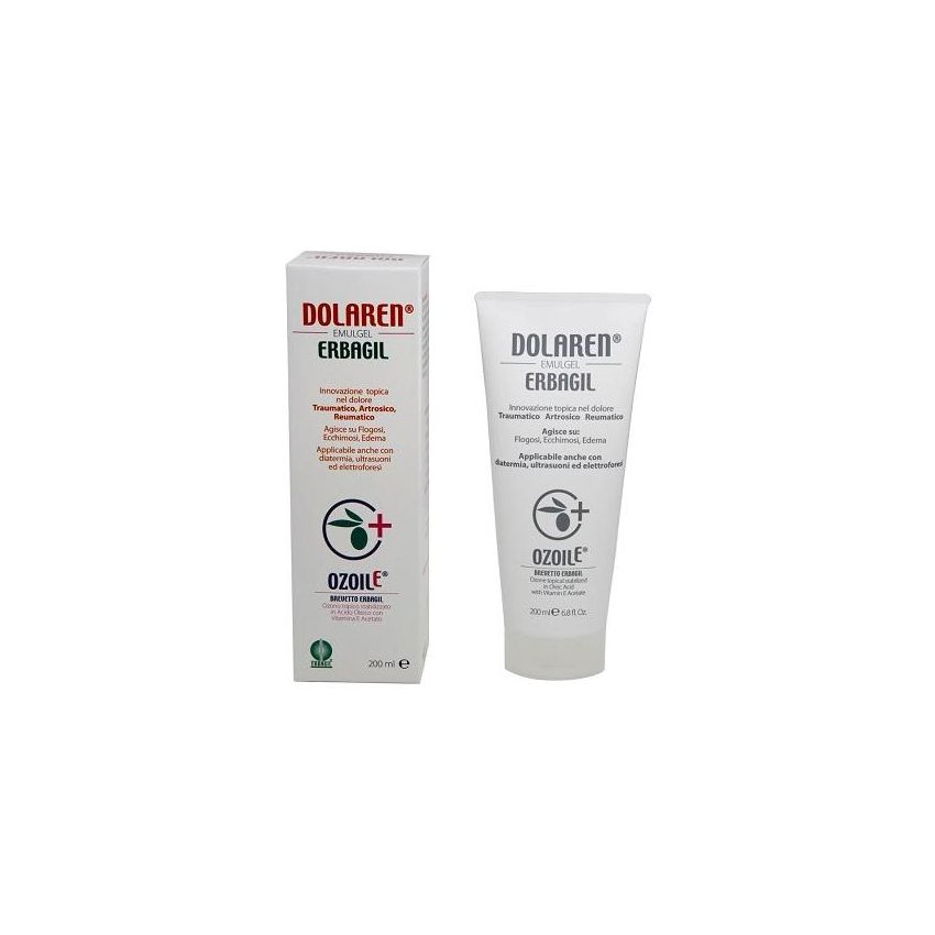 Erbagil Dolaren Emulgel - Gel Rilassante per Dolore Muscolare, 200ml