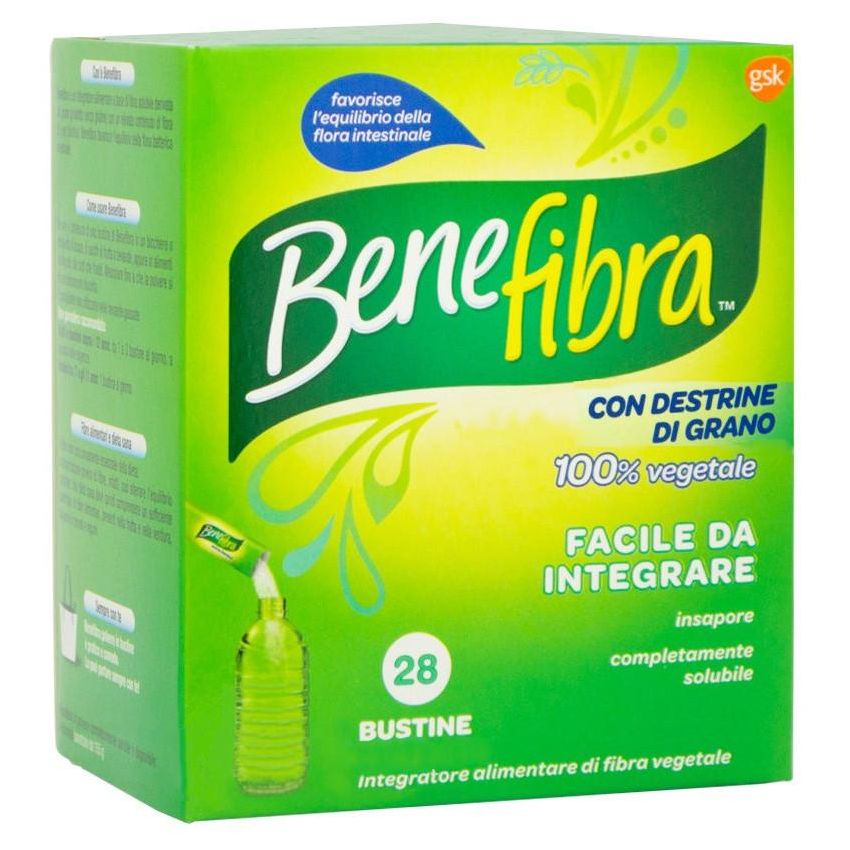 Benefibra Polvere per Digestione - 28 Bustine da 3,5g
