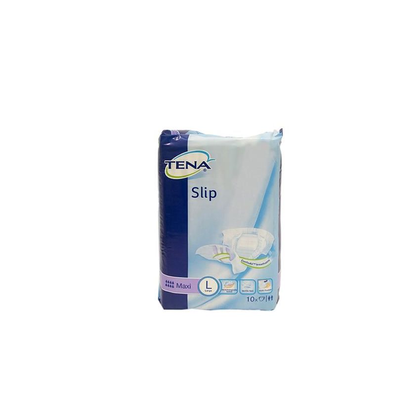 Tena Slip Maxi - Pannolini a Mutandina, Taglia L, Pacco da 10 Pezzi