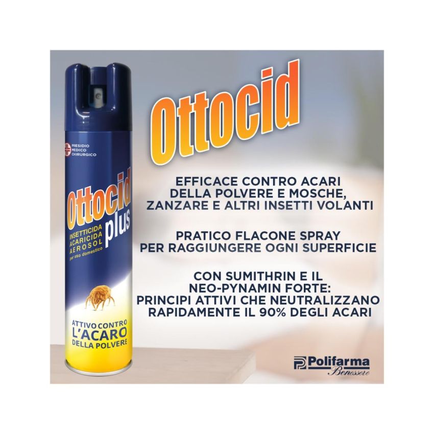 Ottocid Plus Disinfettante Avanzato, 300ml