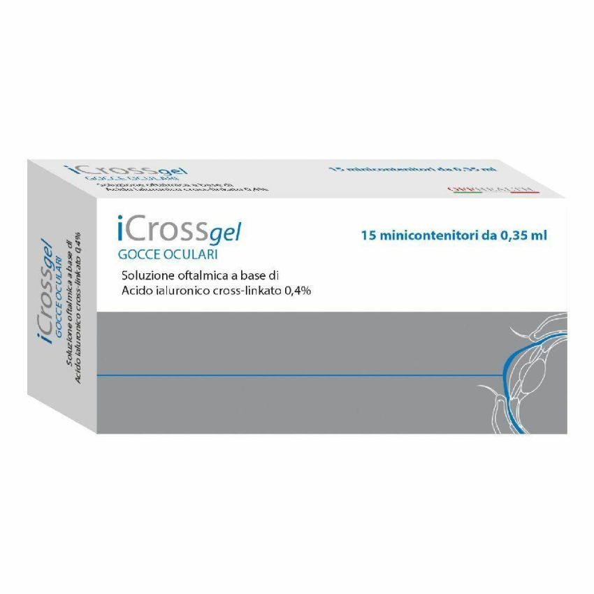 Icross Monodose Gel Eye Drops - Pack of 15 Oftioli
