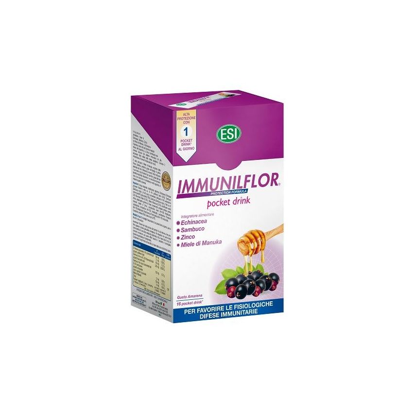 Immunilflor 16 Immune Booster Pocket Drink