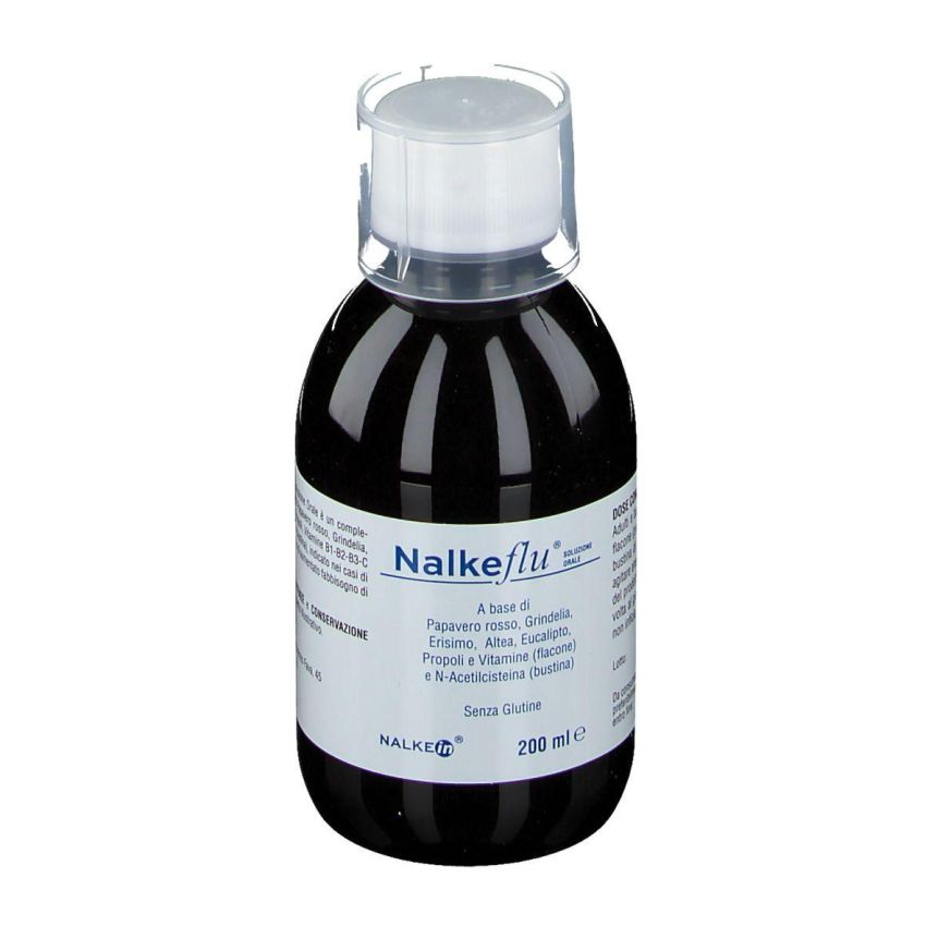 Nalkeflu Soluzione Orale 200ml con Aggiunta di 1 Bustina 2,5g