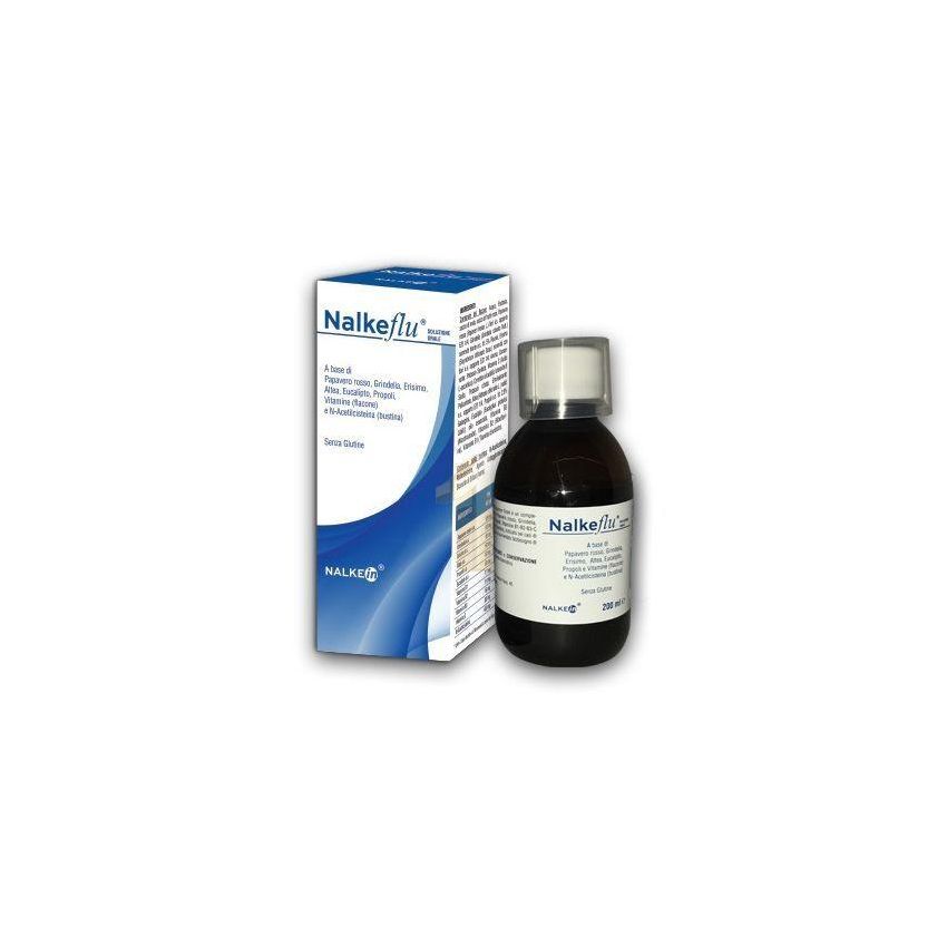 Nalkeflu Soluzione Orale 200ml con Aggiunta di 1 Bustina 2,5g
