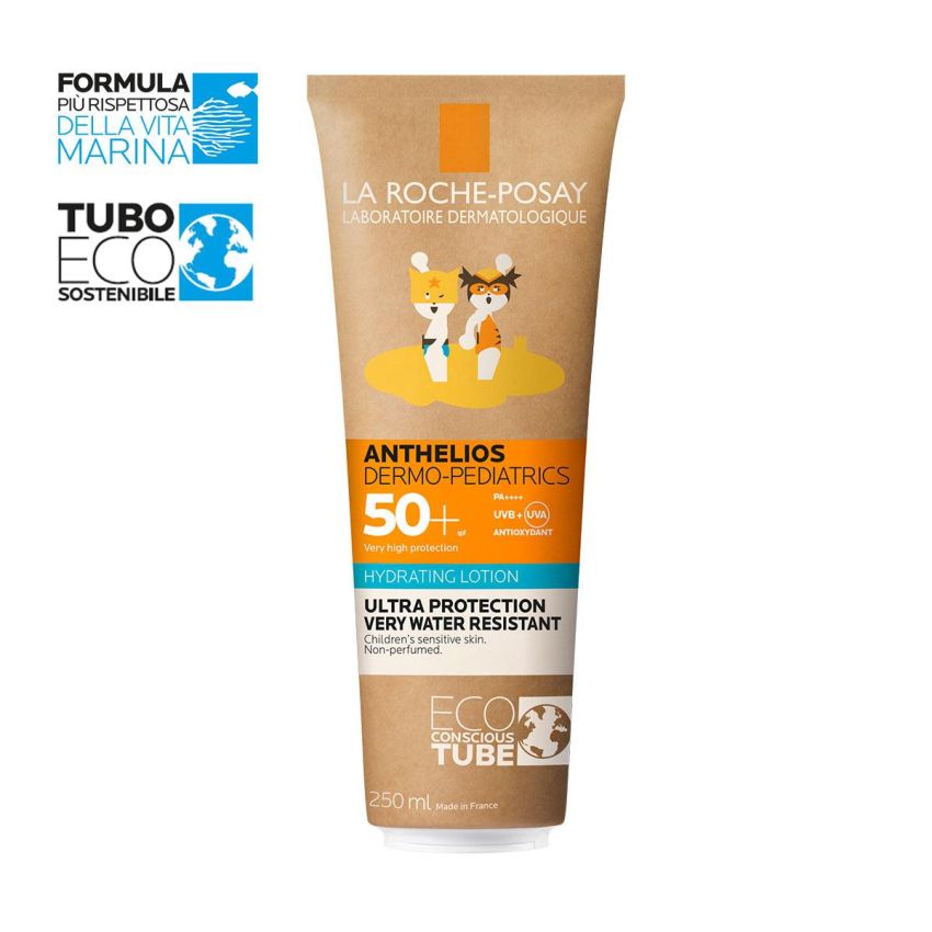 La Roche-Posay Anthelios: Latte Solare Protezione SPF50+ per Bambini, 250ml
