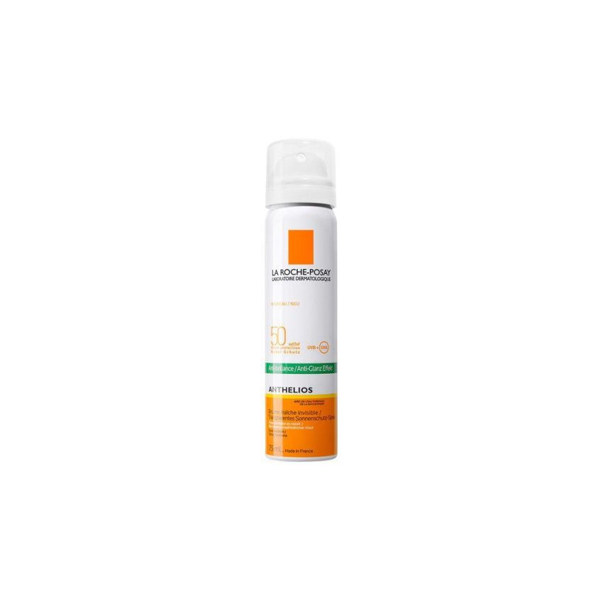 La Roche-Posay Anthelios Spray Solare Invisibile SPF 50 per il Viso, 75ml
